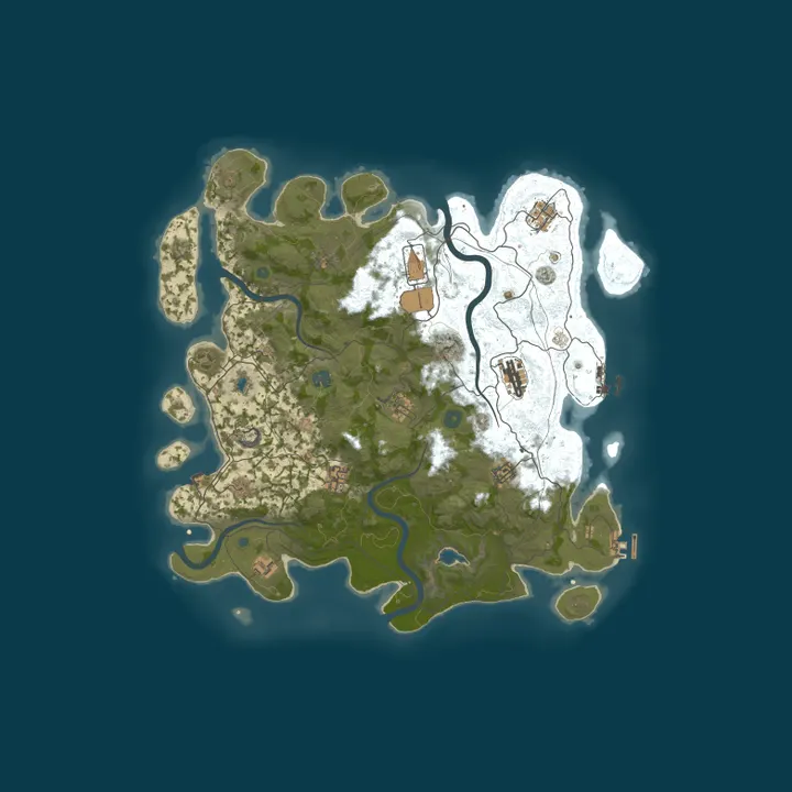 Map of Pure Casual Rust [Bots/Botbases] 3x