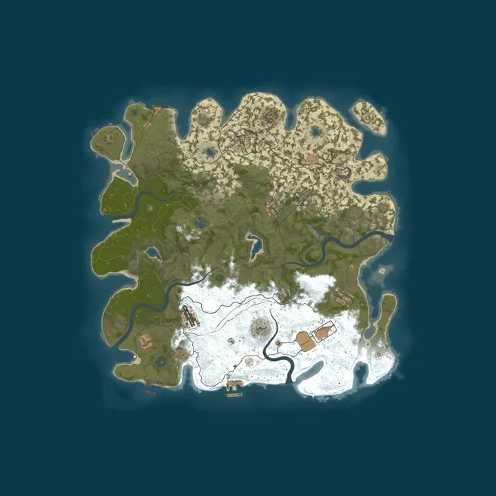 Map of Rust Buds [Solo/Duo]