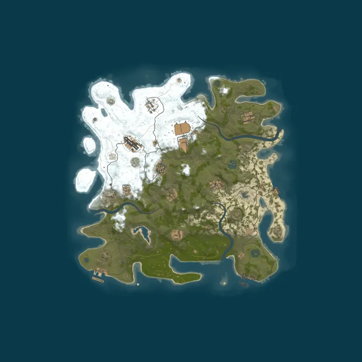 Map of SIBERIA | VANILLA+ | ДЛЯ НОВИЧКОВ | Вайп 16.10