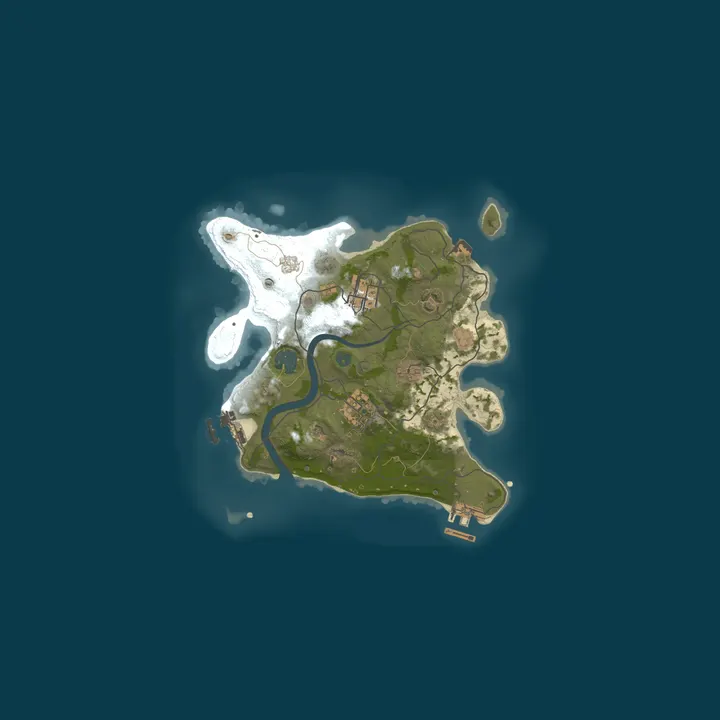 Map of 100X PVP RAIDS CUSTOM PLUGINS
