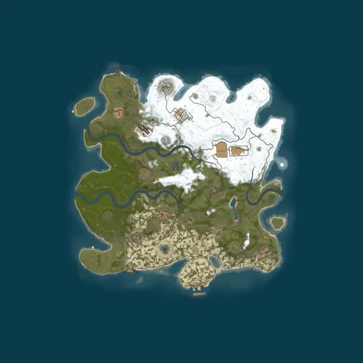 Map of [FR][PvE] Tophe's server