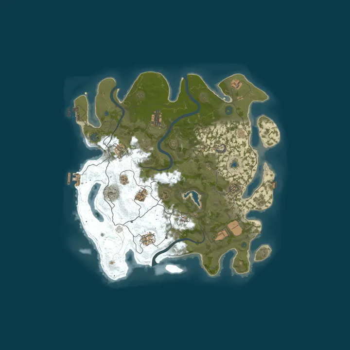 Map of 10/22|Rusty|3X|Solo/Duo/Trio|Events|AntiCheat