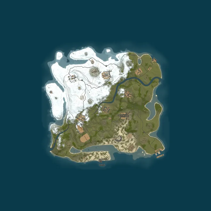 Map of HollowServers.co EU 10x Solo/Duo/Trio [Loot+|MyMini|Shop|PvP]