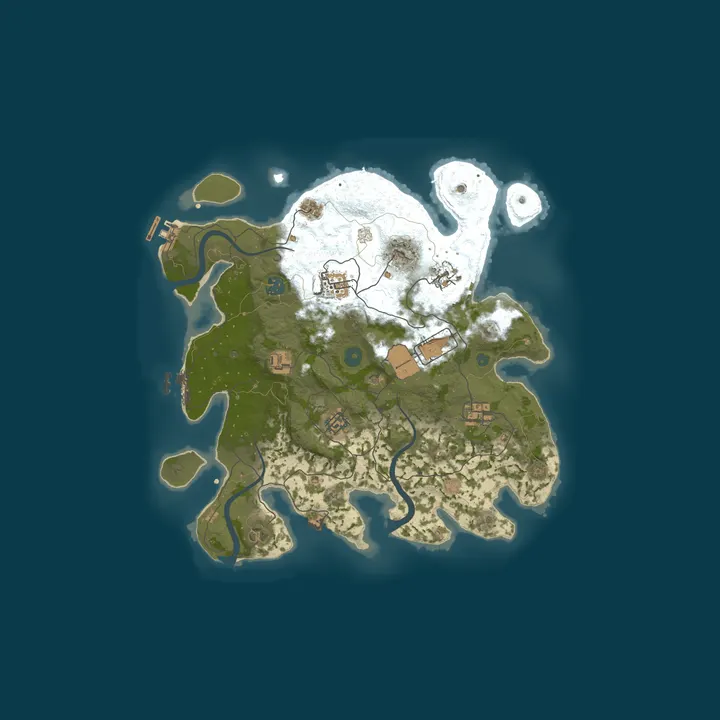 Map of [17/10][FULL-WIPE] RUSTROLAND X2 VANILLA [MAX4|EVENTOS PVP]
