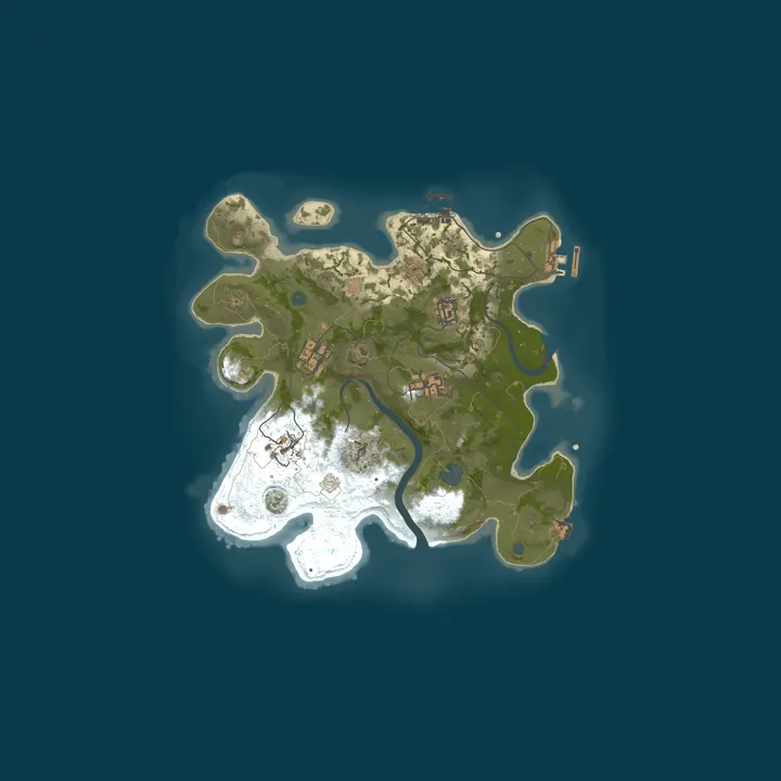 Map of Argentina Rust |  Vanilla