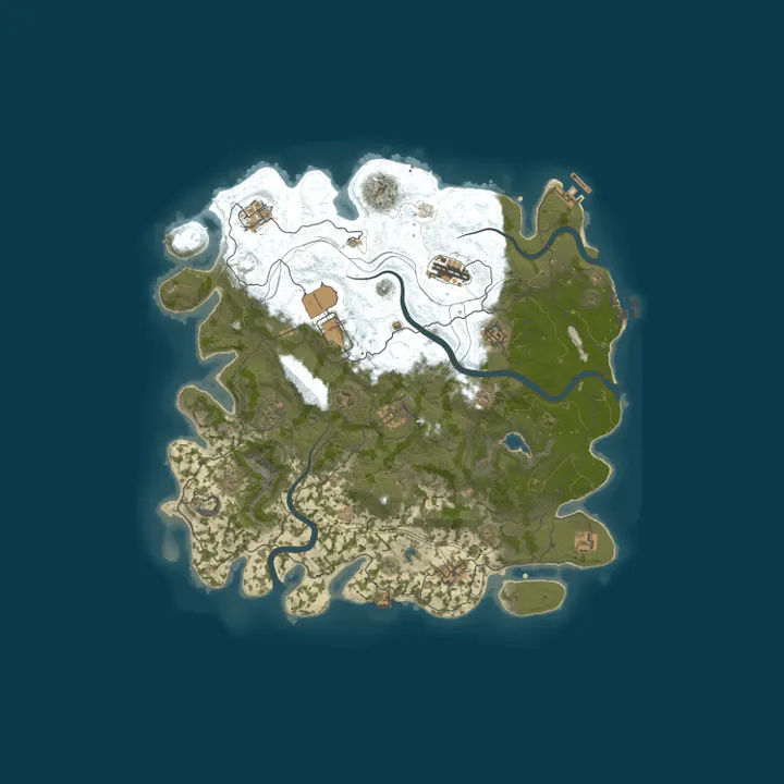 Map of Rusticated.com - EU | 2x Vanilla | Thursday | Shared Bps | 10/2