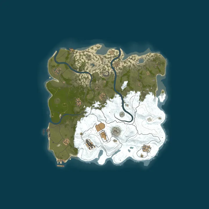 Map of SURVIVORS.GG #2 [ 2x Vanilla ] FULLWIPED 24.10