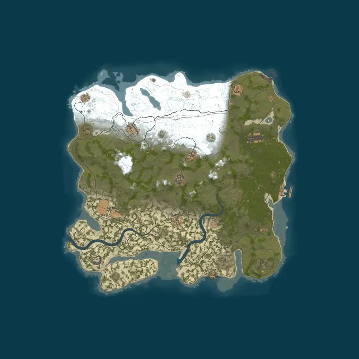 Map of WARBANDITS.GG EU 3X |Solo/Duo/Trio/Quad/Max5|LootX3| JUST WIPED