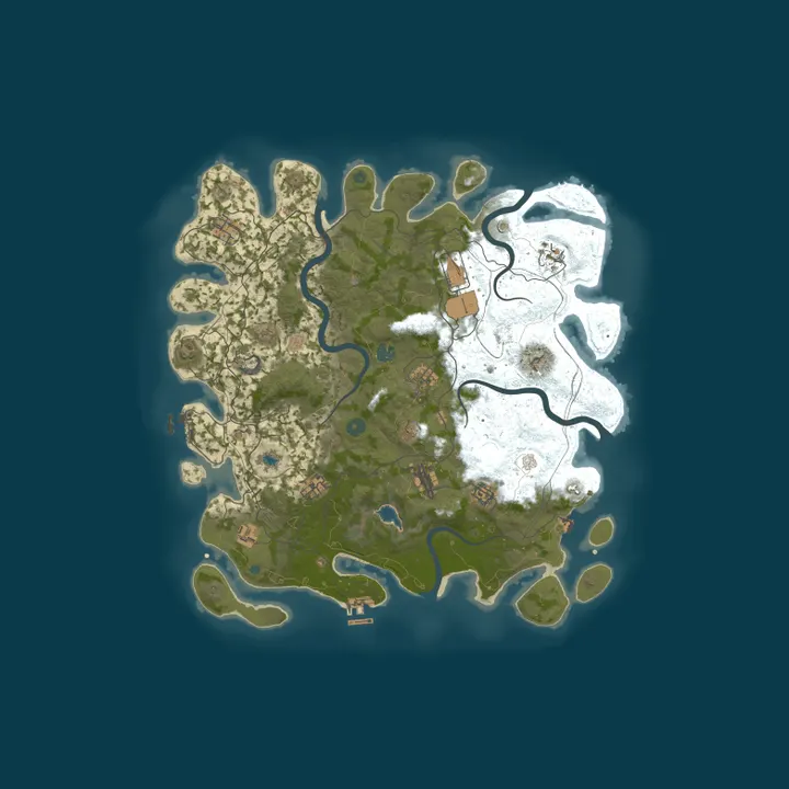Map of 777 RUST /ДЛЯ НОВИЧКОВ /РОССИЯ 25.10