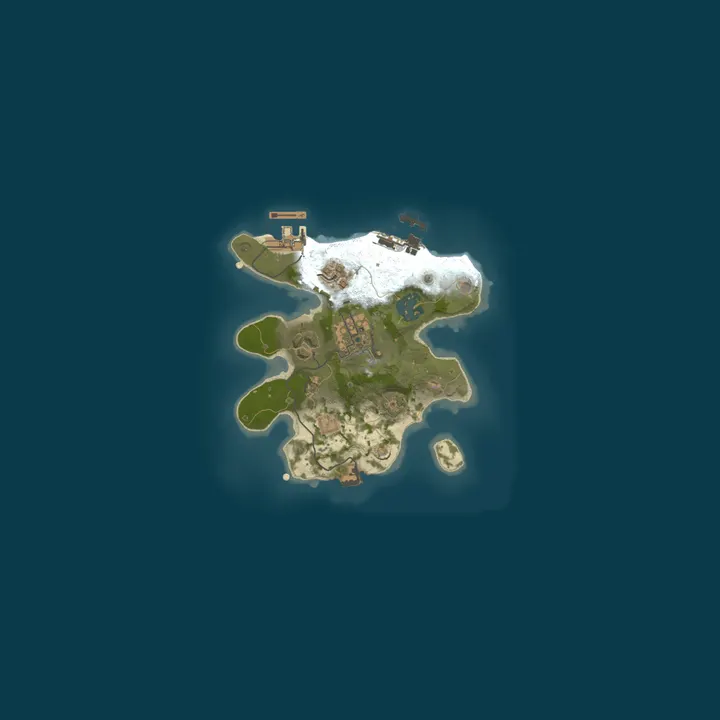Map of xer0 Solo Rust