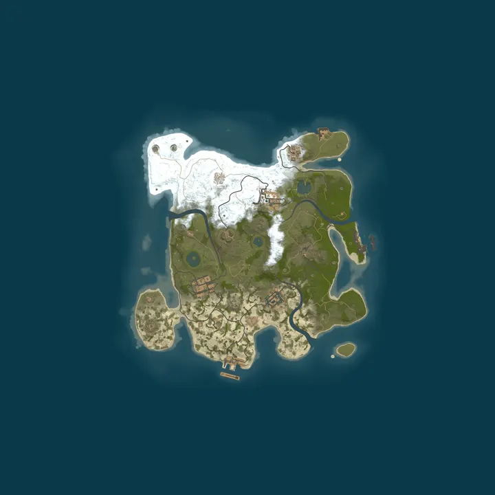 Map of UPRAID RUST [АПГРЕЙДЕР|X5/X10|MAX 3|FPS+] 27.10