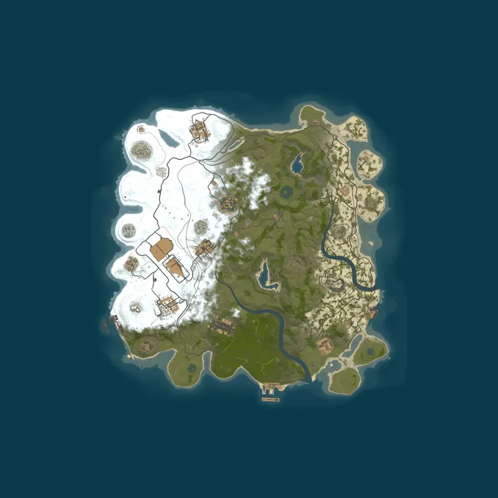 Map of AQRUX RUST BLUE | VANILLA+ | 29.10
