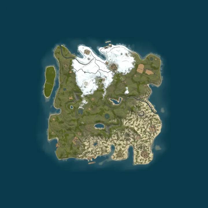 Map of MoldovaPVE X2-X3|Raidable Bases,Zombie,Kit,Skin,Teleport