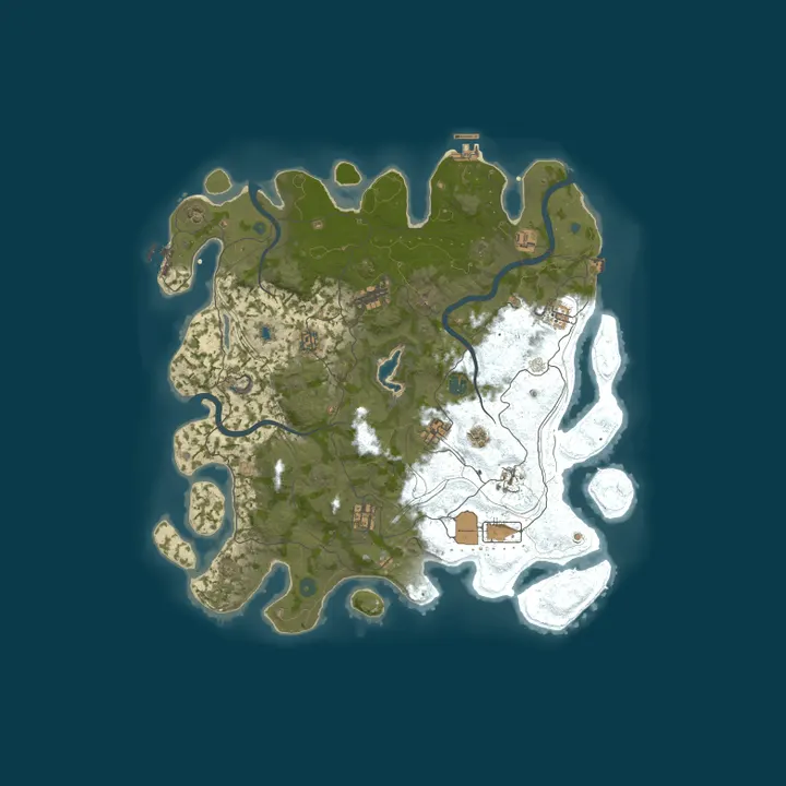 Map of Camp Black Forest  |solo/duo/trio|