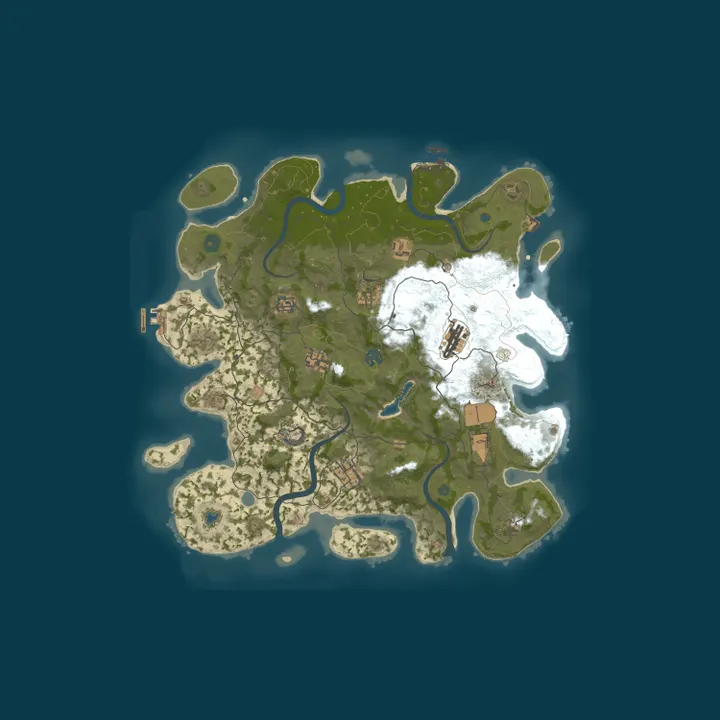Map of TOP SERVER IN THE WORLD