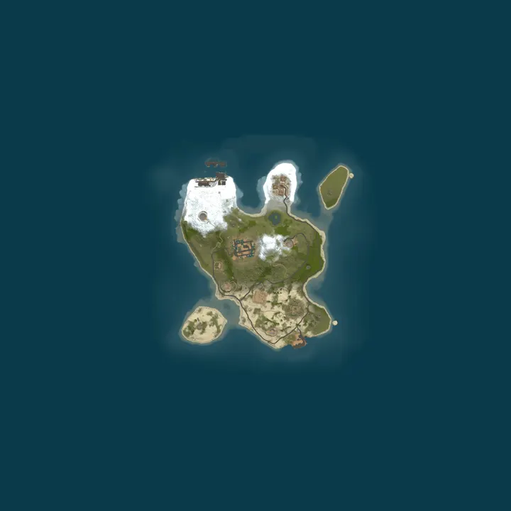 Map of MurArt Rust Server