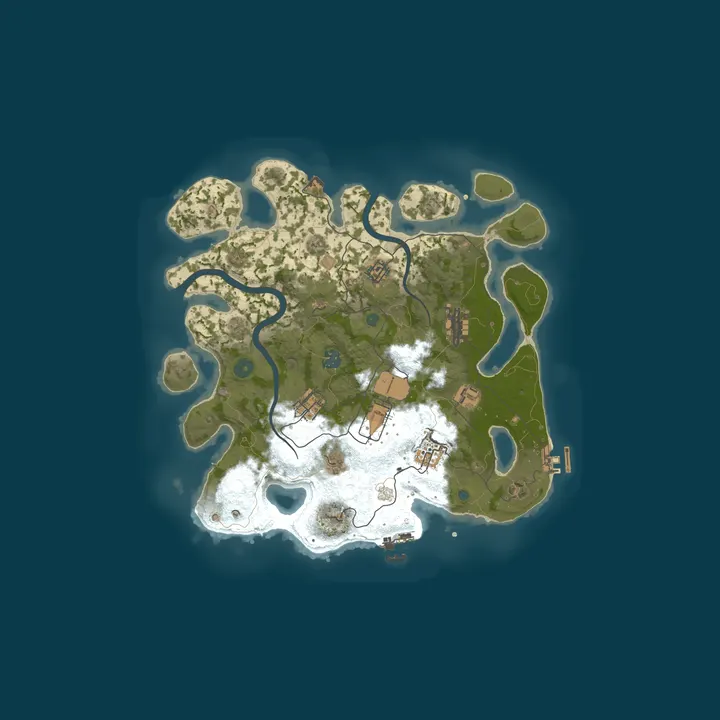 Map of E-SURVIVAL x2 Modded | Solo/Duo/Trio | Mining | Вайп 23.10