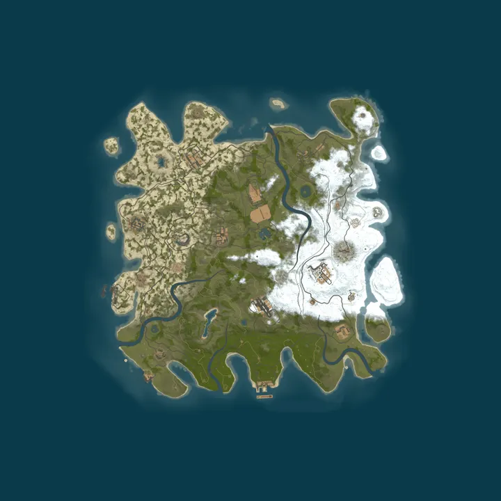 Map of Shagnasty's (AU) Bi-Weekly Vanilla No BP Wipe