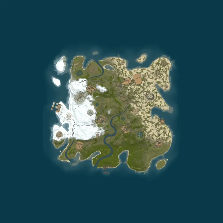 Map of Hostmancer Tunnel Setup B