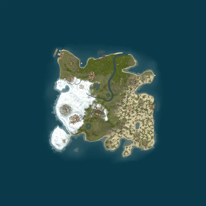 Map of RustyThrones.com | 2X | TRIO | JUST WIPED