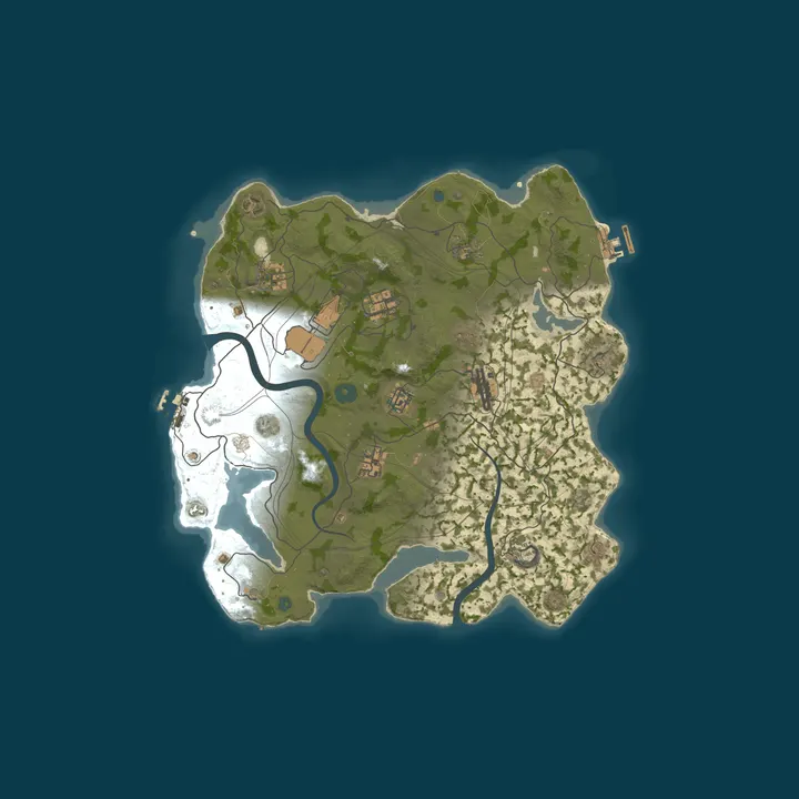 Map of ⦿ ICEFUSE 20X Phoenix (NoBP|PVP|Shop|MyMini|5X WIPED)