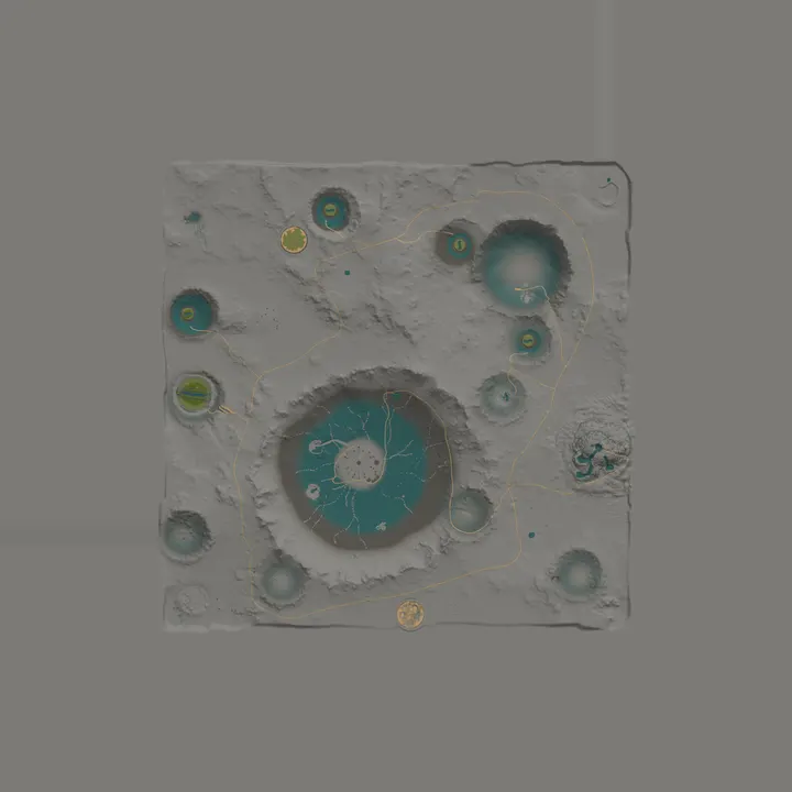 Map of Kapco411 Mars Colony|4X|PVE|Restore Upon Death|Unique Experienc