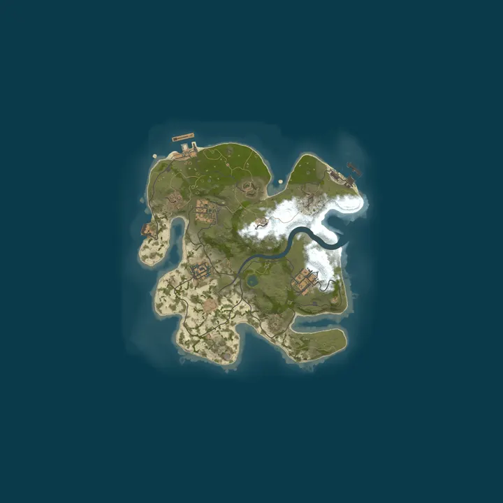 Map of [US] Exodus Solo/Duo/Trio | Fresh Wipe 10/14