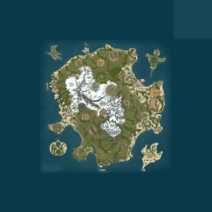 Map of [ESP] Spanish World ★ PVE x2 ★ RaidBases | Kits | Eventos