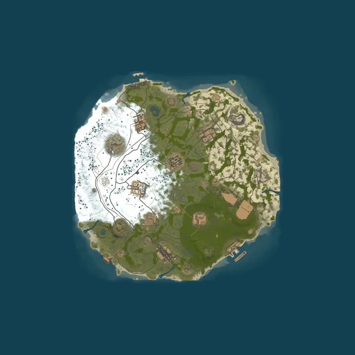 Map of [KDR] Kermit's Duel Realm | EU | Biweekly | PvE/PvP | Friendly