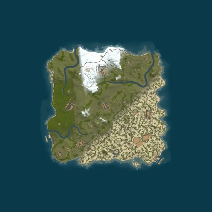 Map of GoblinGaming Dev Server