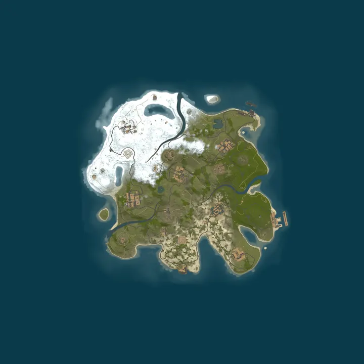 Map of [RU/ENG] Charon Classic Rust